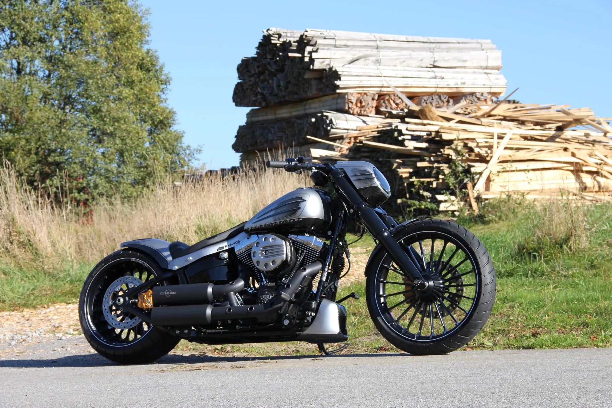 Cult Werk Racing Spoiler For Harley-davidson