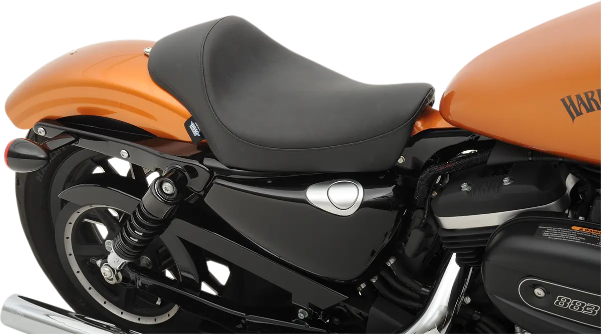 Drag Specialties Café-style Solo Seat - For Harley Davidson