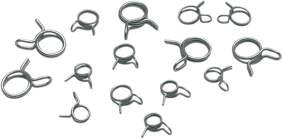 Moose Offroad Hard-Parts Wire Clamps 15-Piece Assortment