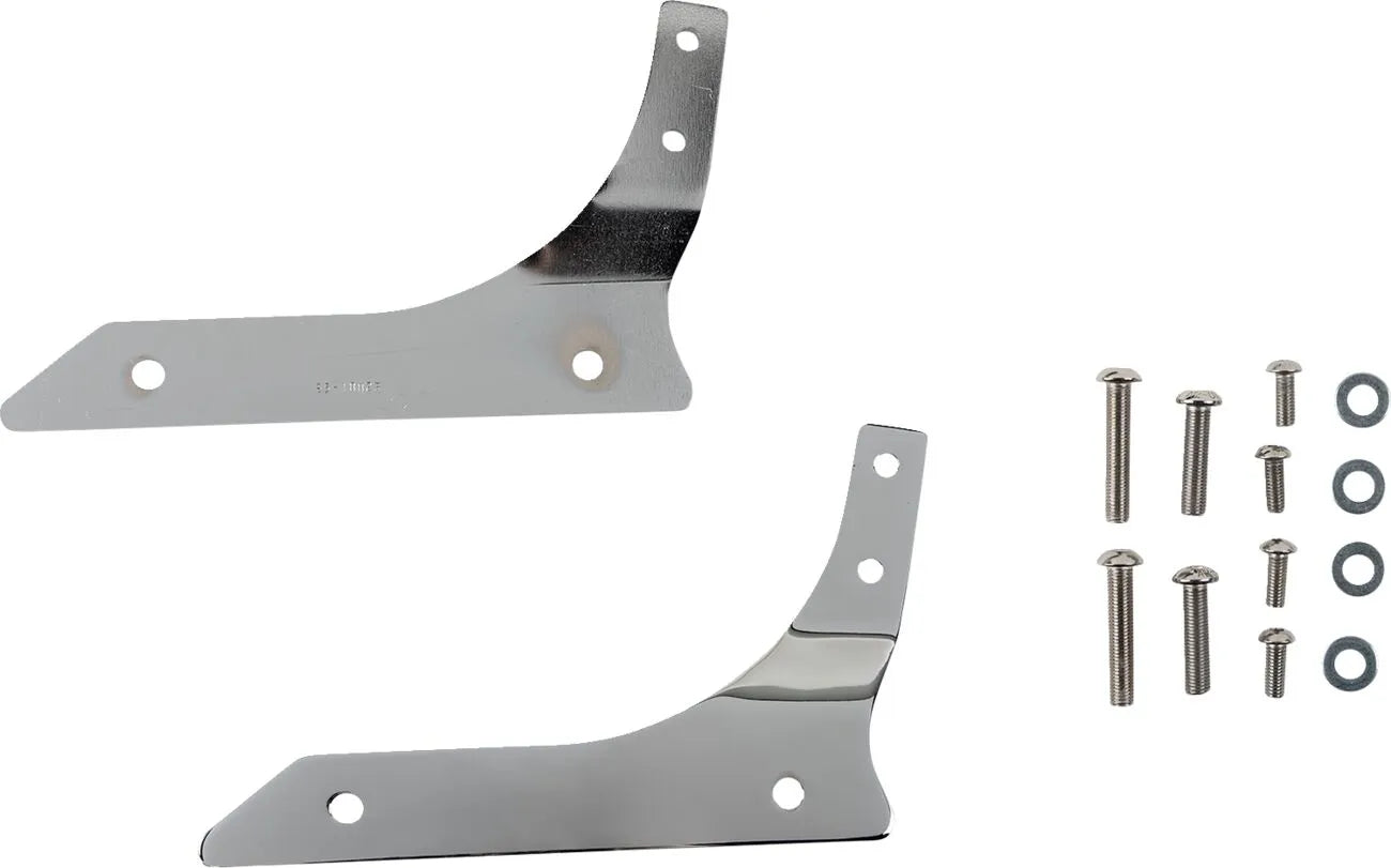 Cobra Round Sissy Bar Kit - Chrome Finish