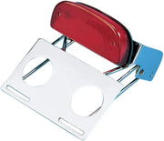 Drag Specialties Custom Taillight With Chrome Bracket