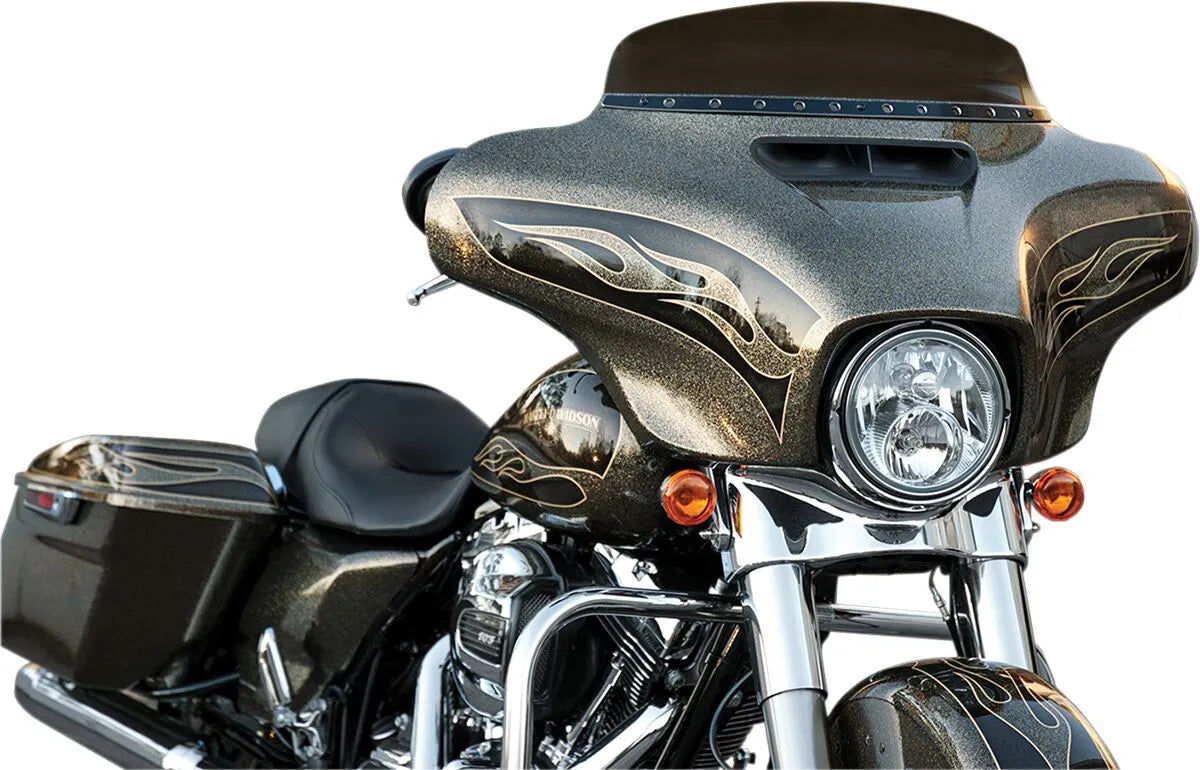 Memphis Shades Stainless Steel Windshield Trim