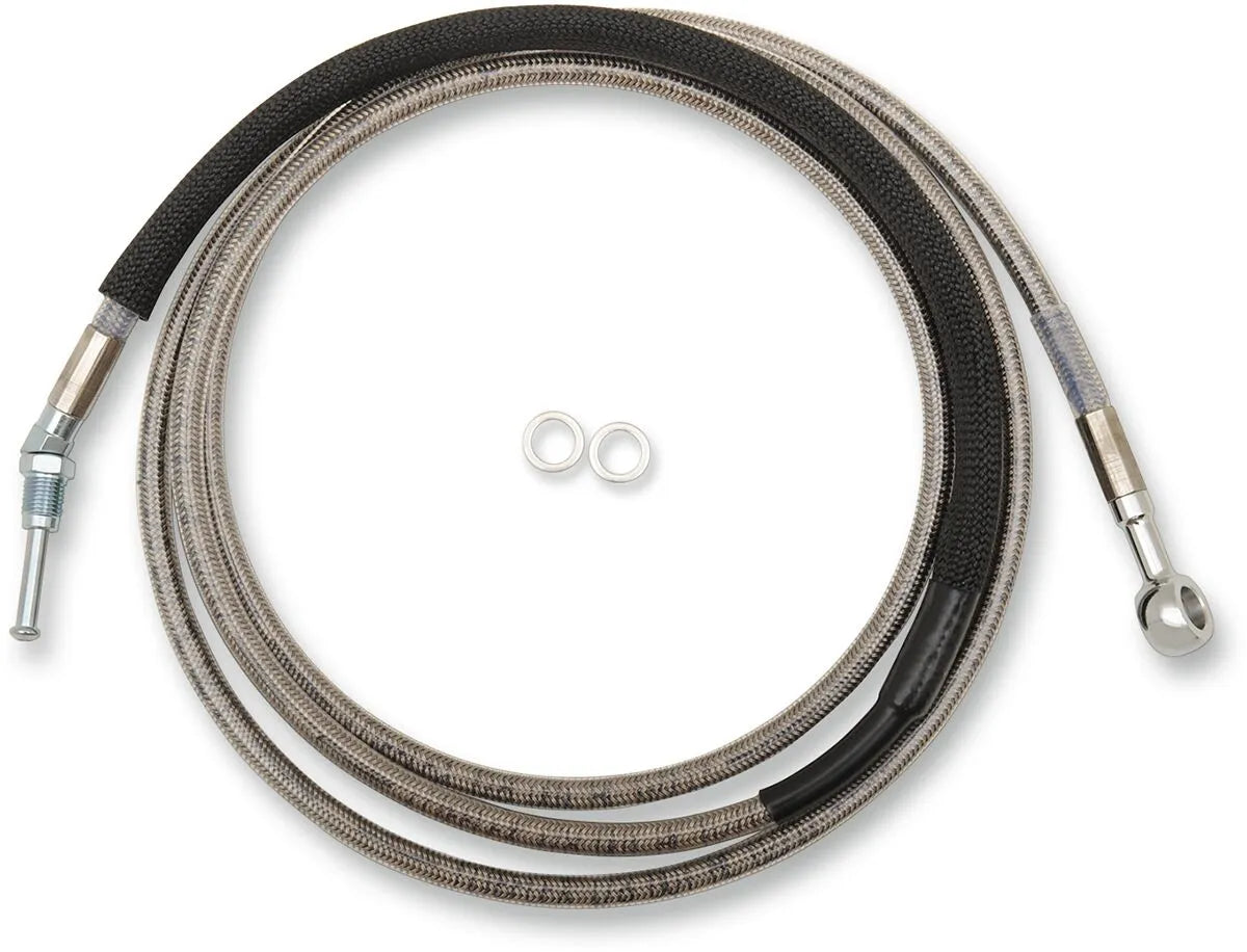 Drag Specialties Stainless Steel Hydraulic Clutch Line