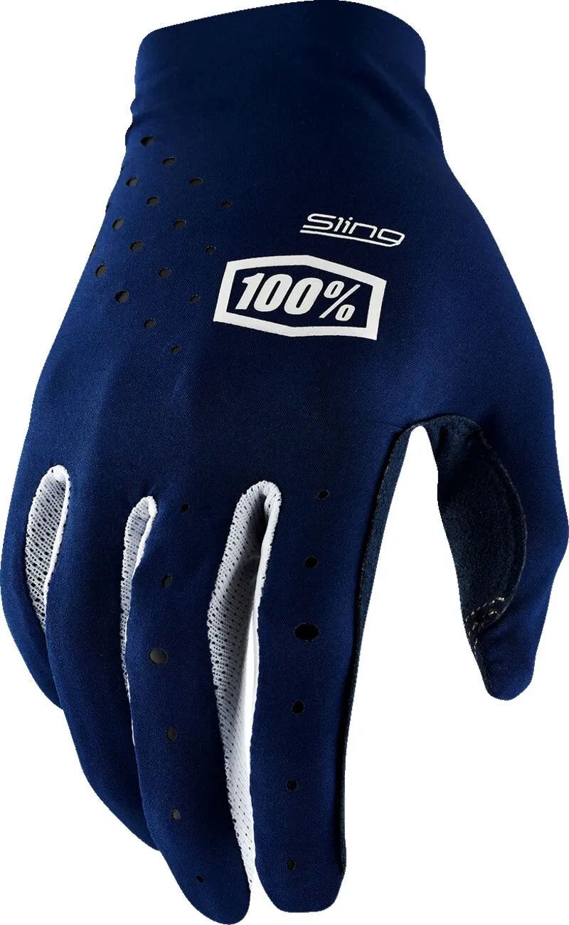 100% Sling Mx Gloves - Black/Navy/White