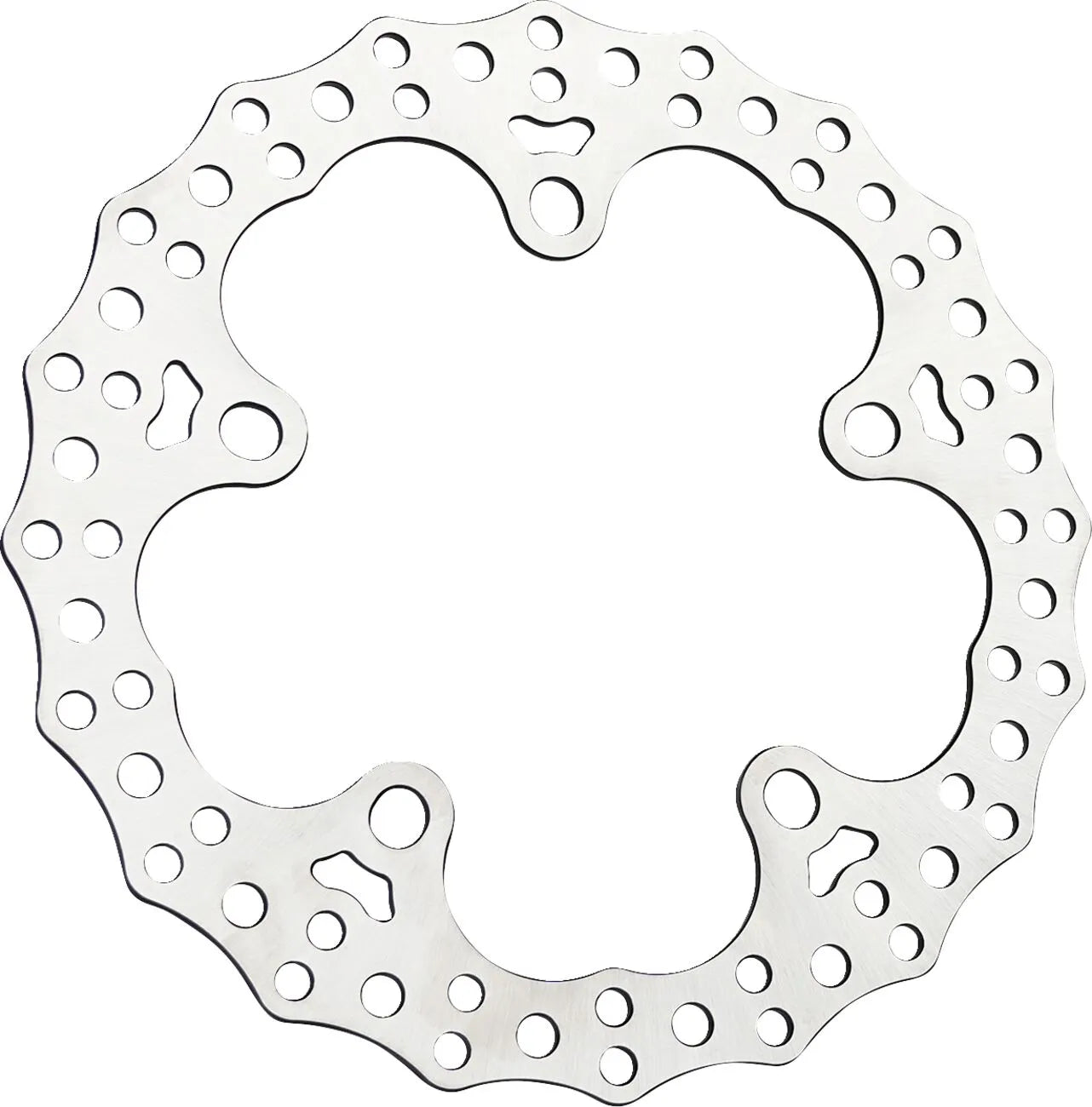 Arlen Ness Jagged Floating Rotor For V-twin