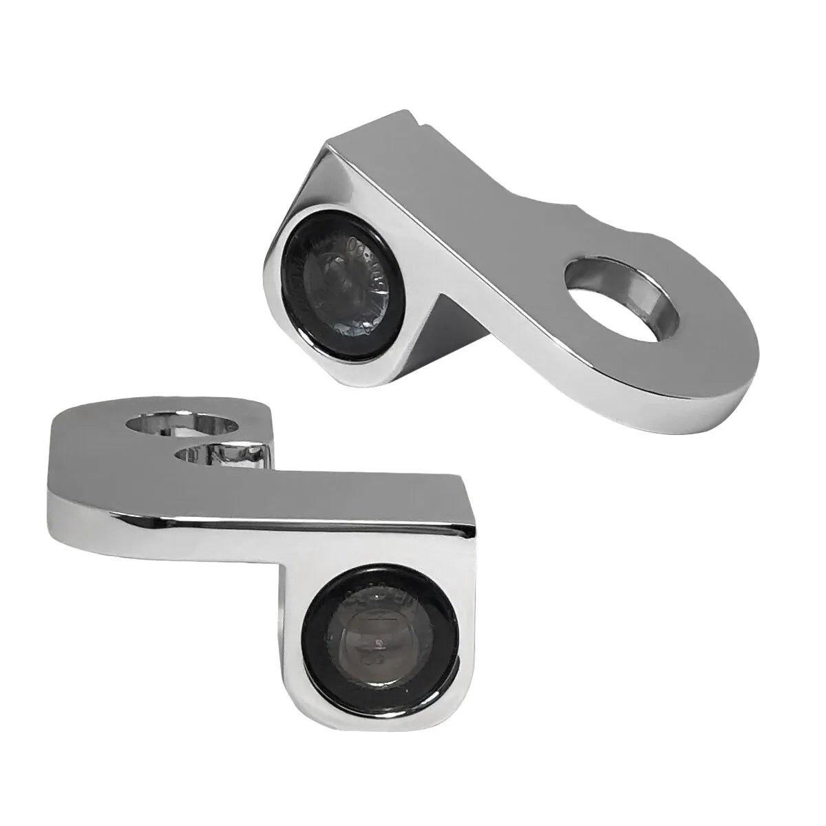 Heinz Bikes Nano Handlebar Turn Signals - Chrome