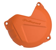 Polisport Clutch Cover Protector - Orange Plastic