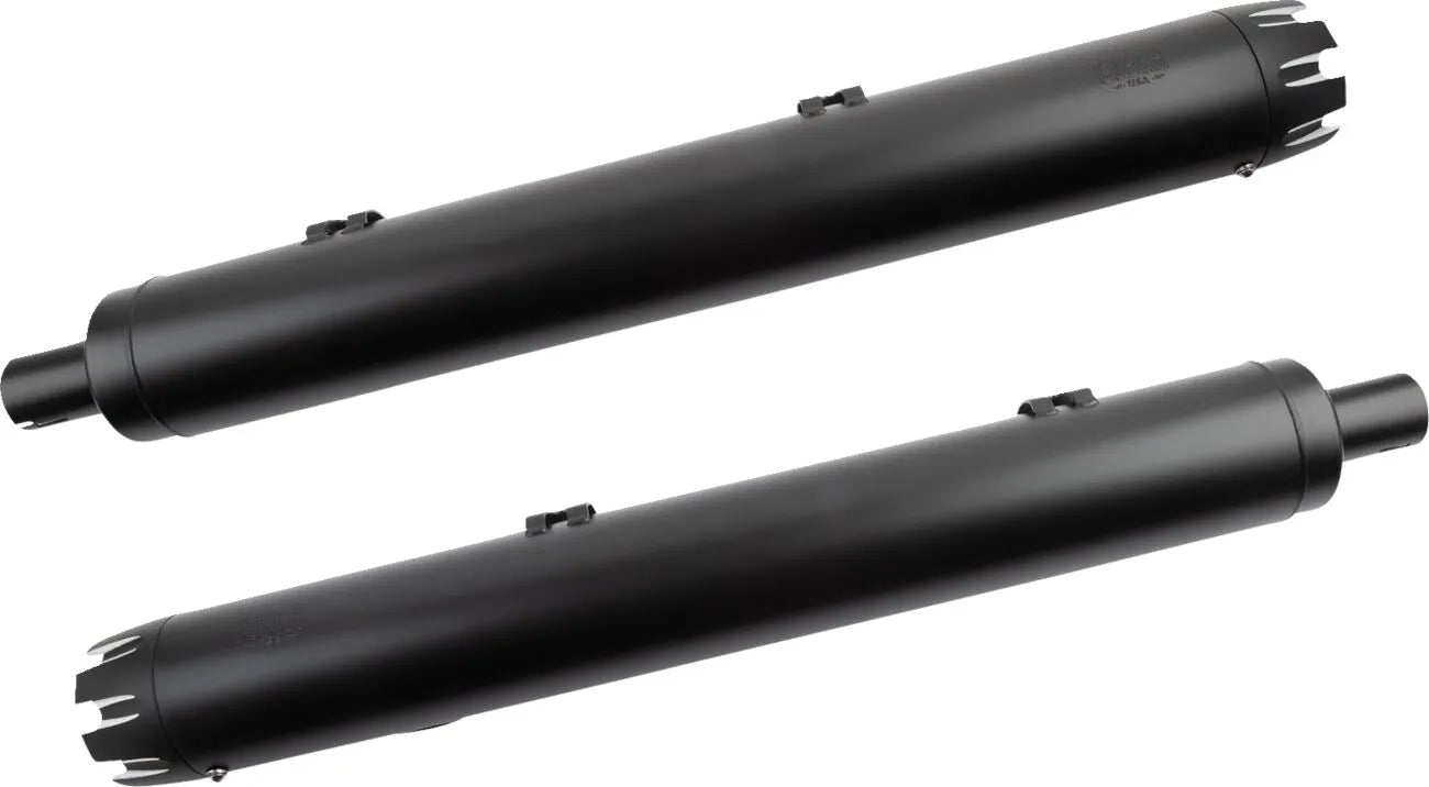 Cobra Dual Cut Slip-on Mufflers For Harley-davidson