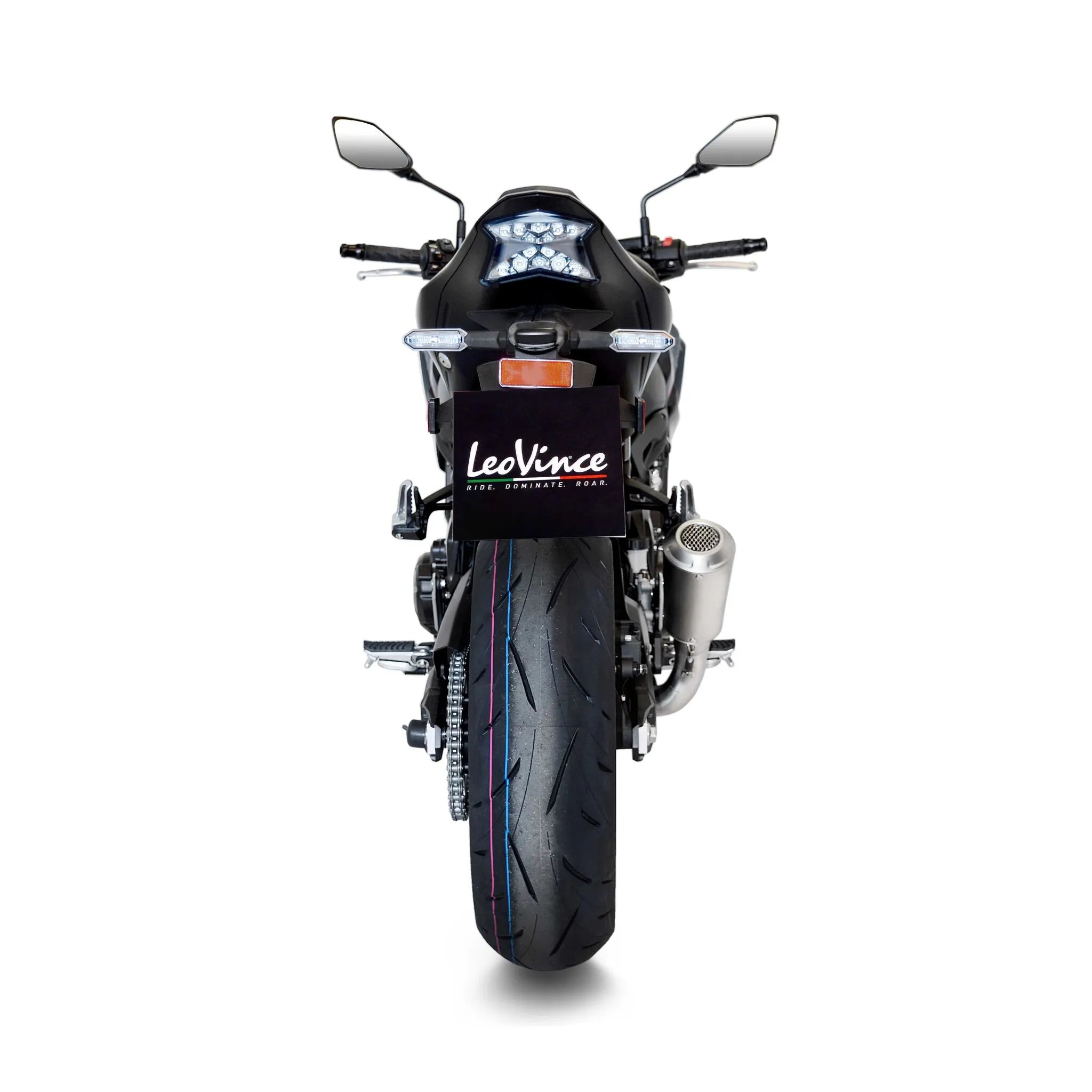 Leovince Lv-10 Stainless Steel Slip-on Muffler - ECE Street Legal Approved
