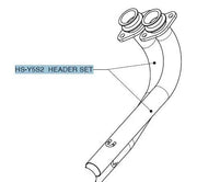 Akrapovic Header Headpipes And Collectors 2-into-1 System