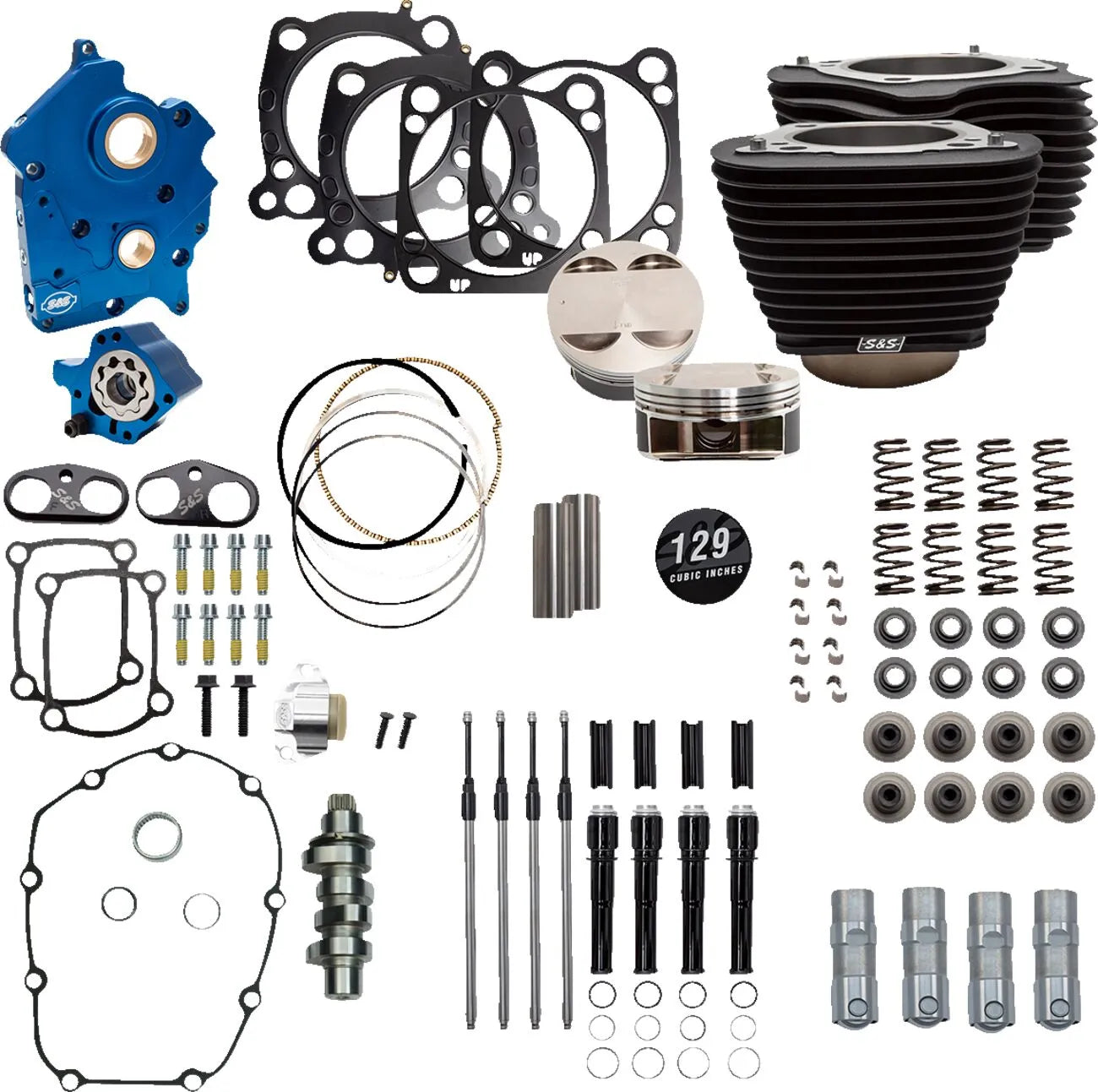 S&s Cycle 129" Power Package Engine Kit