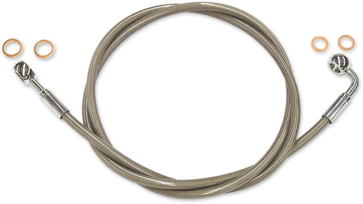Magnum Shielding Xr Stainless Front Brakeline Kit For Non-abs