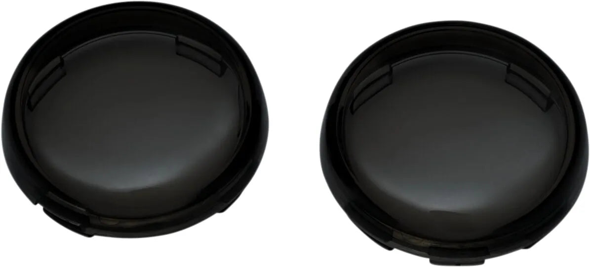 Kuryakyn Turn Signal Lenses - Bullet Style - Smoke