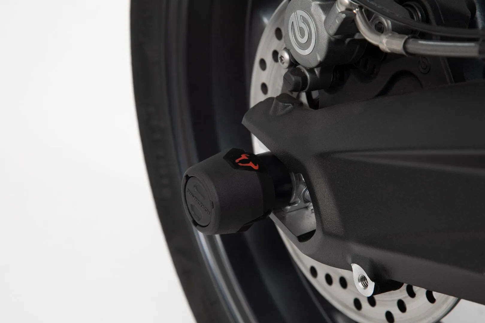 Sw-motech Rear Axle Slider Set For Motorcycle Swing Arms