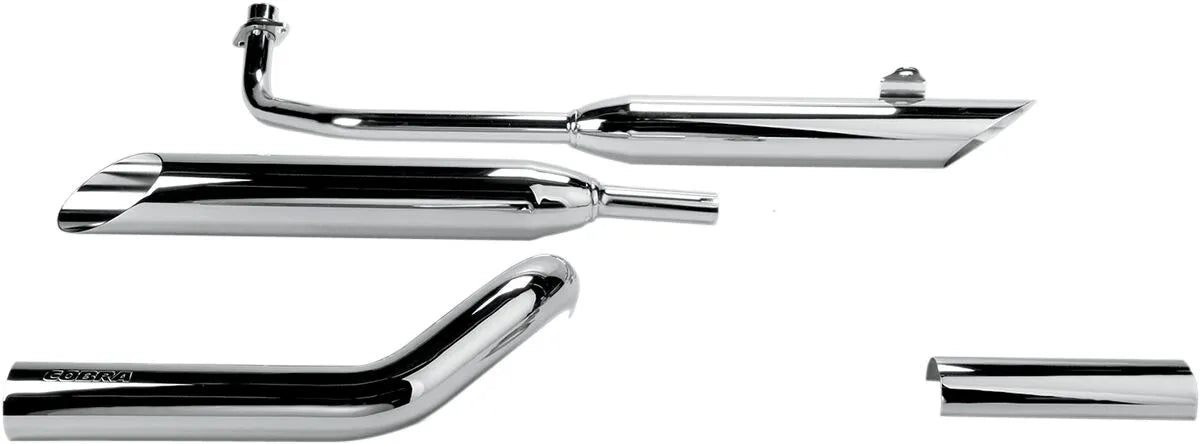 Cobra Slashcut Slip-on Mufflers For V-twin 650