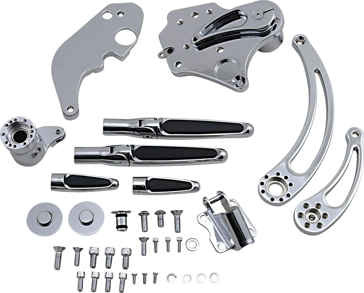 Hawg Halters Forward Controls - Chrome