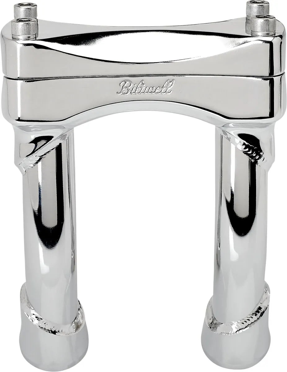 Biltwell Murdock O/s Risers Chrome 6"