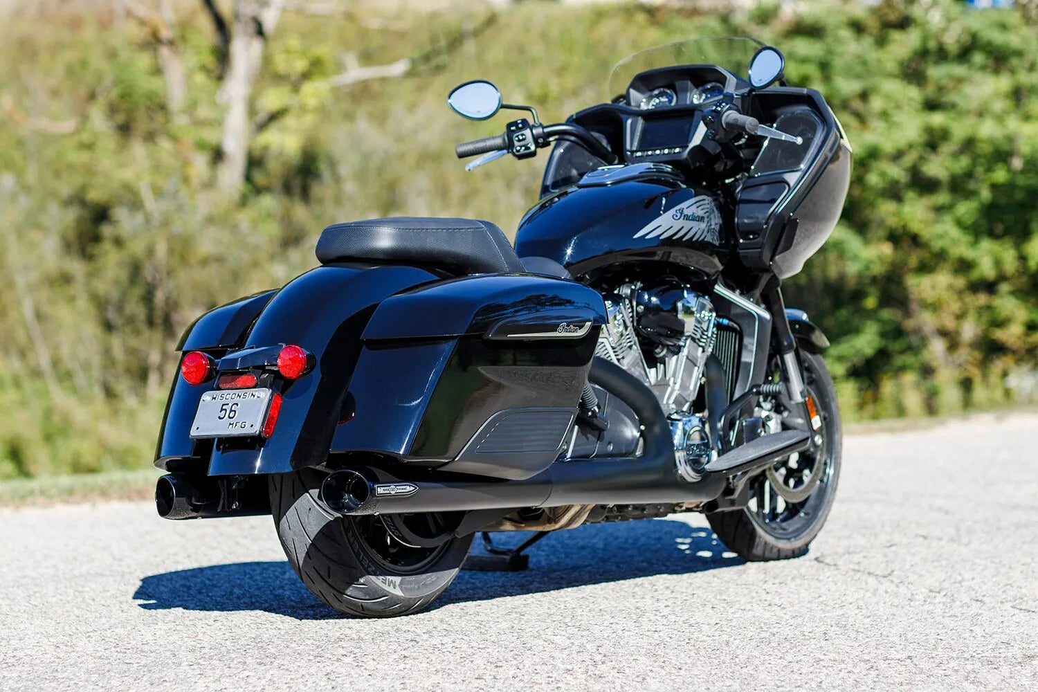 S&s Cycle 4" Broadhead Slip-on Mufflers - Black