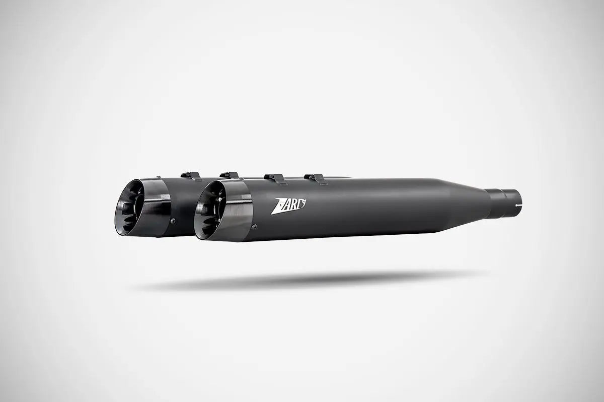 Zard 4.33" Slash-cut Slip-ons Muffler For Hd-touring E5 - ECE Street Legal Approved