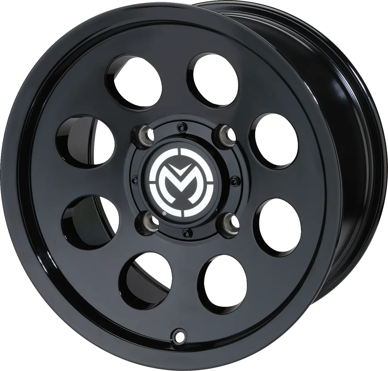Moose Offroad 12" Black Gloss Aluminum Wheel
