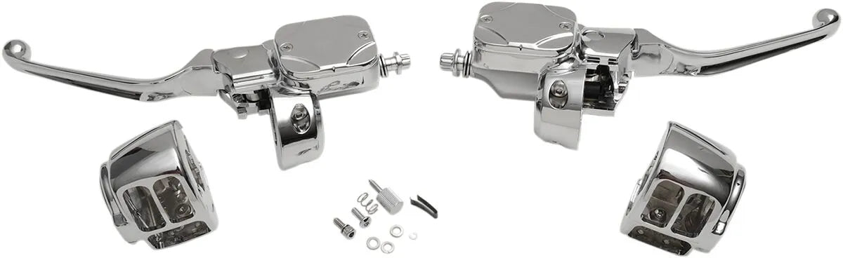 Drag Specialties Handlebar Control Kit - Chrome