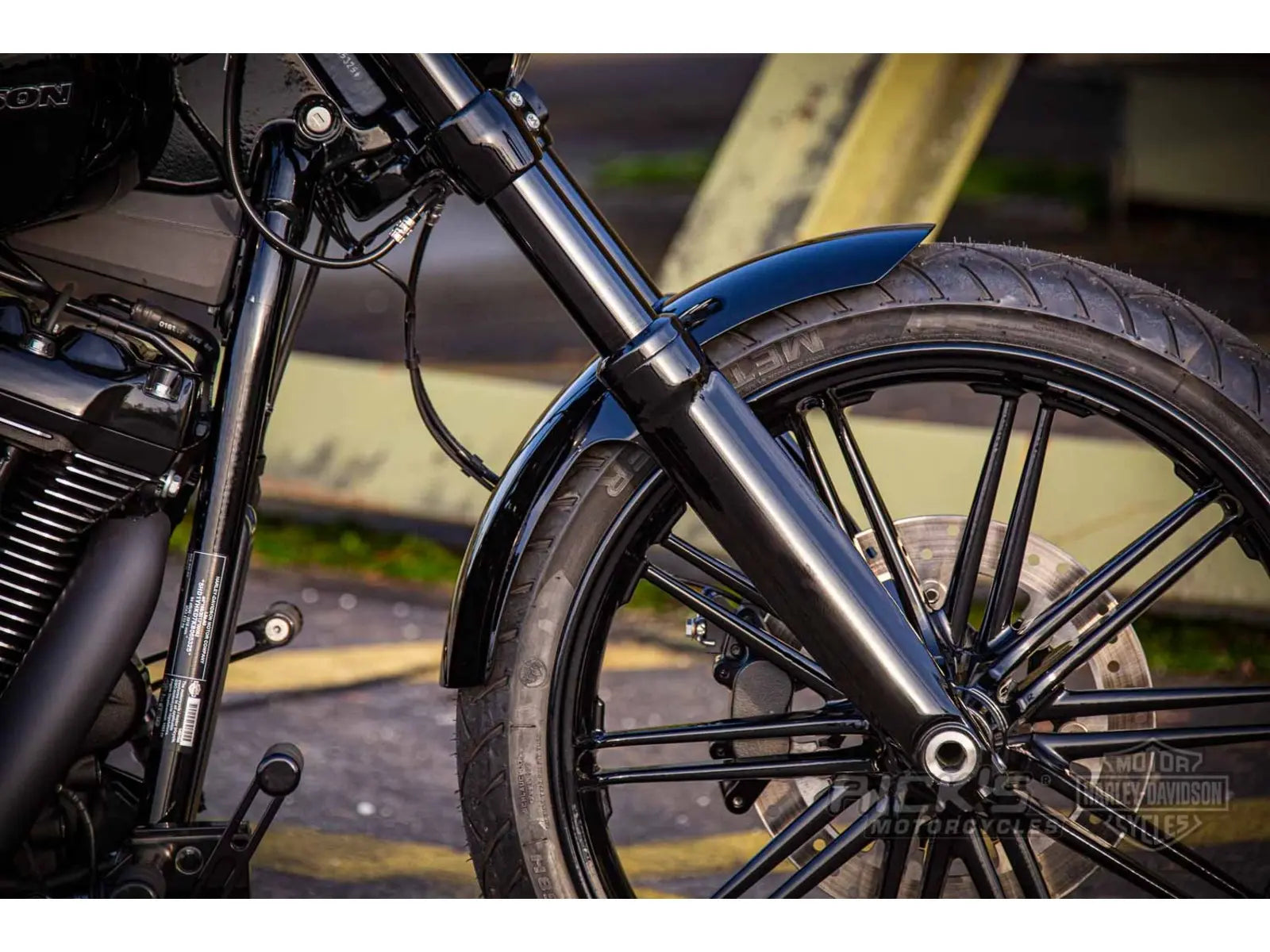 Rick's Motorcycles Steel Front Fender for Motorcycle