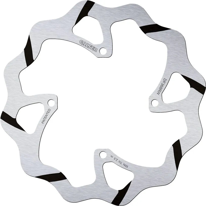 Galfer Wave Grooved Fixed Brake Rotor - Front