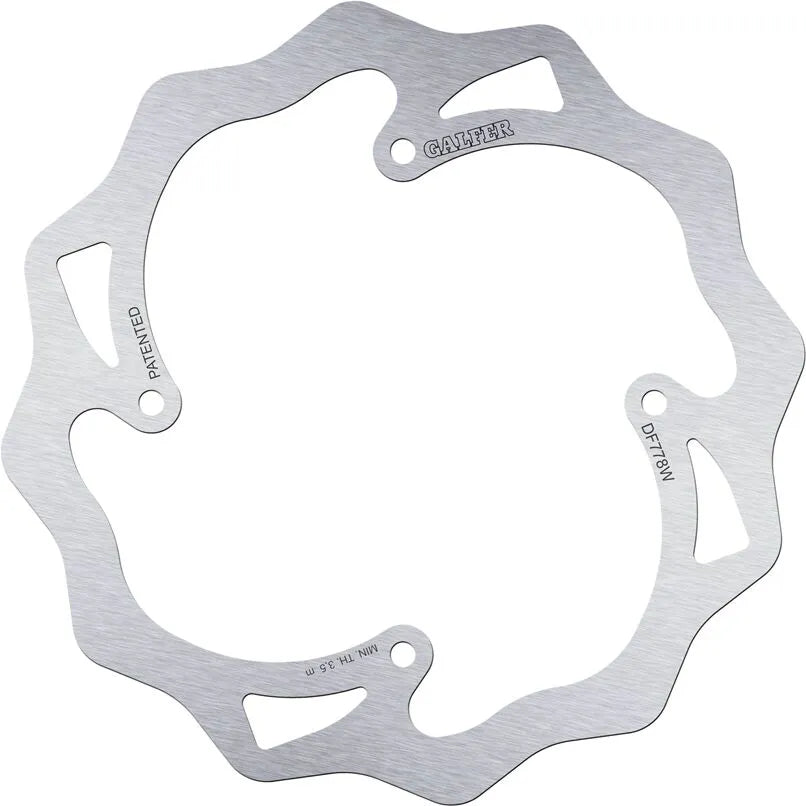 Galfer Wave Brake Rotor For Motorcycles - Rear