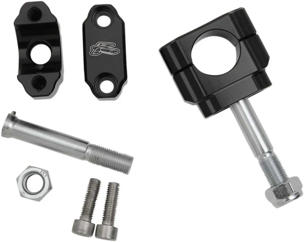 Renthal Rubber-mounted Handlebar Clamp For Oversize Bars