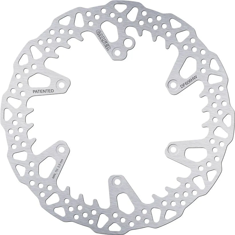 Galfer Shark Fixed Brake Rotor - 260mm Stainless Steel - Front