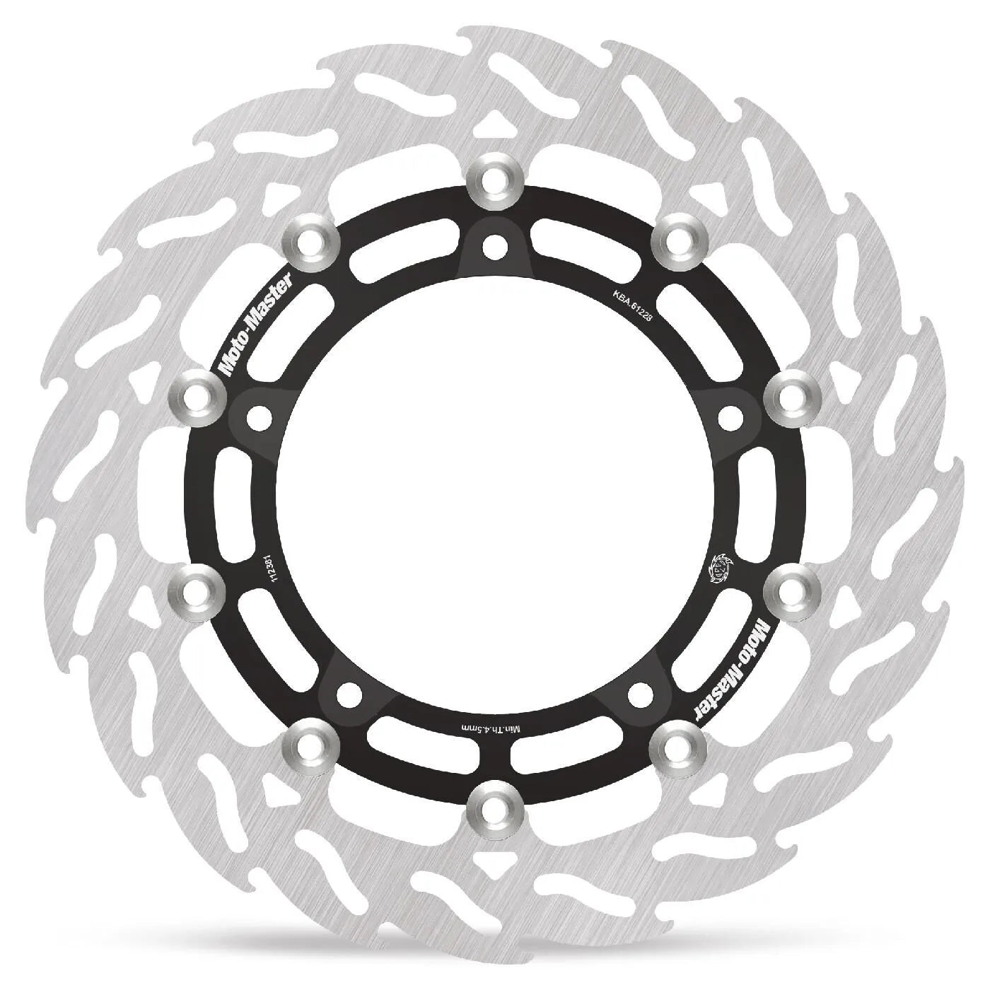 Moto-master Flame Floating Rotor For Superior Braking - Front