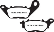 Ebc Sfa Series Organic Scooter Brake Pads - Front & Rear