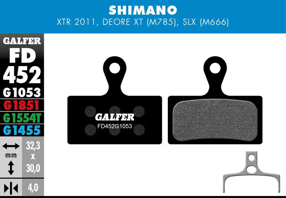 Galfer G1053 Standard Bicycle Brake Pads
