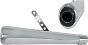 Emgo Roadhawk 50 Oval Muffler 1.75" Inlet Chrome