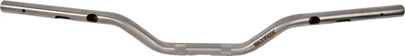 Slyfox Handlebar - Stainless Steel, Motocross Style