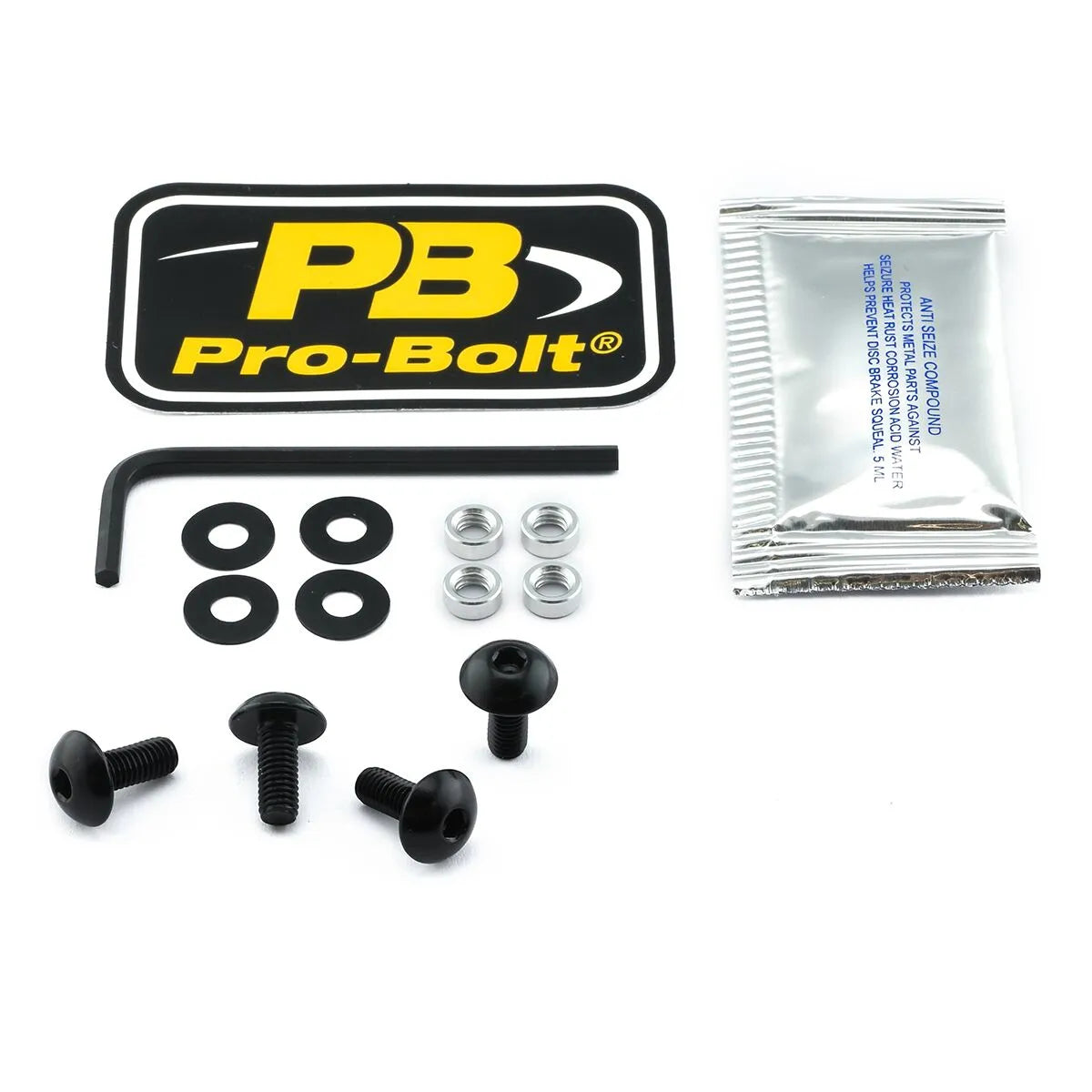 Pro Bolt Aluminium Screen Bolt Kit