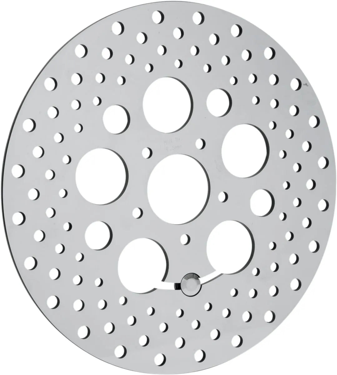 Drag Specialties Polished Brake Rotor - 300mm - Front