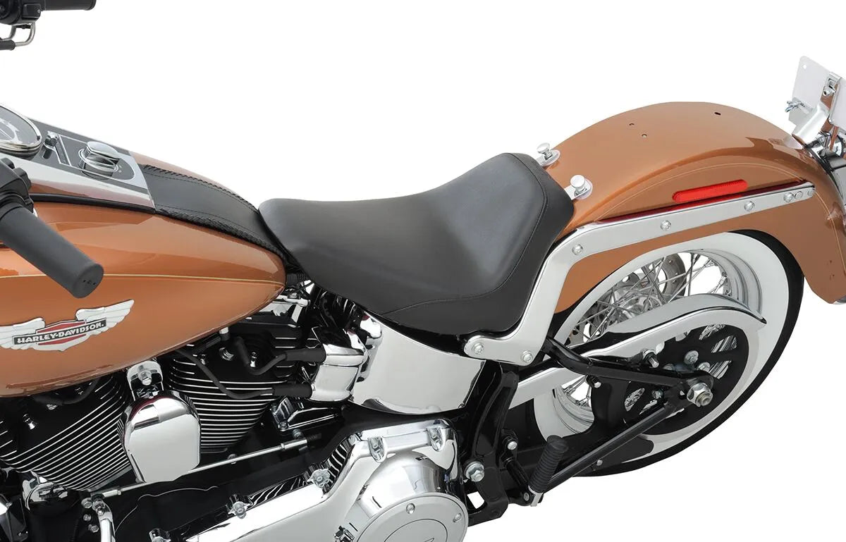Saddlemen S3 Super Slammed Solo Seat - For Harley Davidson