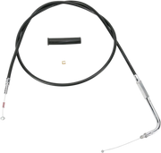 Drag Specialties Black Vinyl Idle Cable