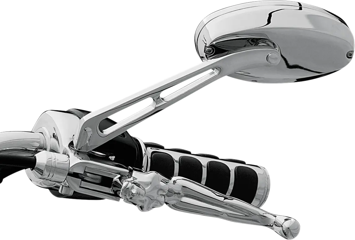 Kuryakyn Ellipse Chrome Motorcycle Mirrors