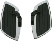 Cobra Swept Floorboard Kit - Chrome & Black