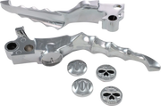 Kuryakyn Zombie Lever Set - Chrome Motorcycle Levers