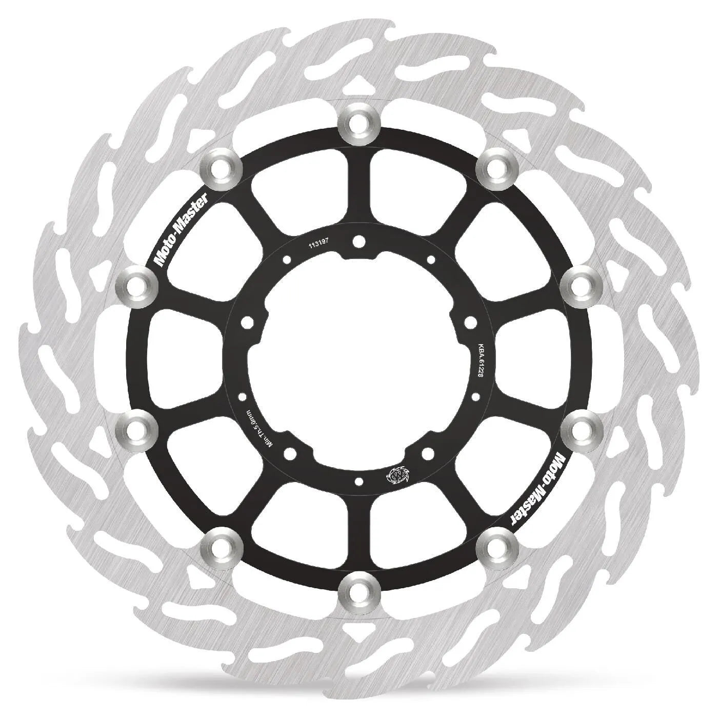 Moto-master Flame Series Brake Rotor For Motorcycles - Front