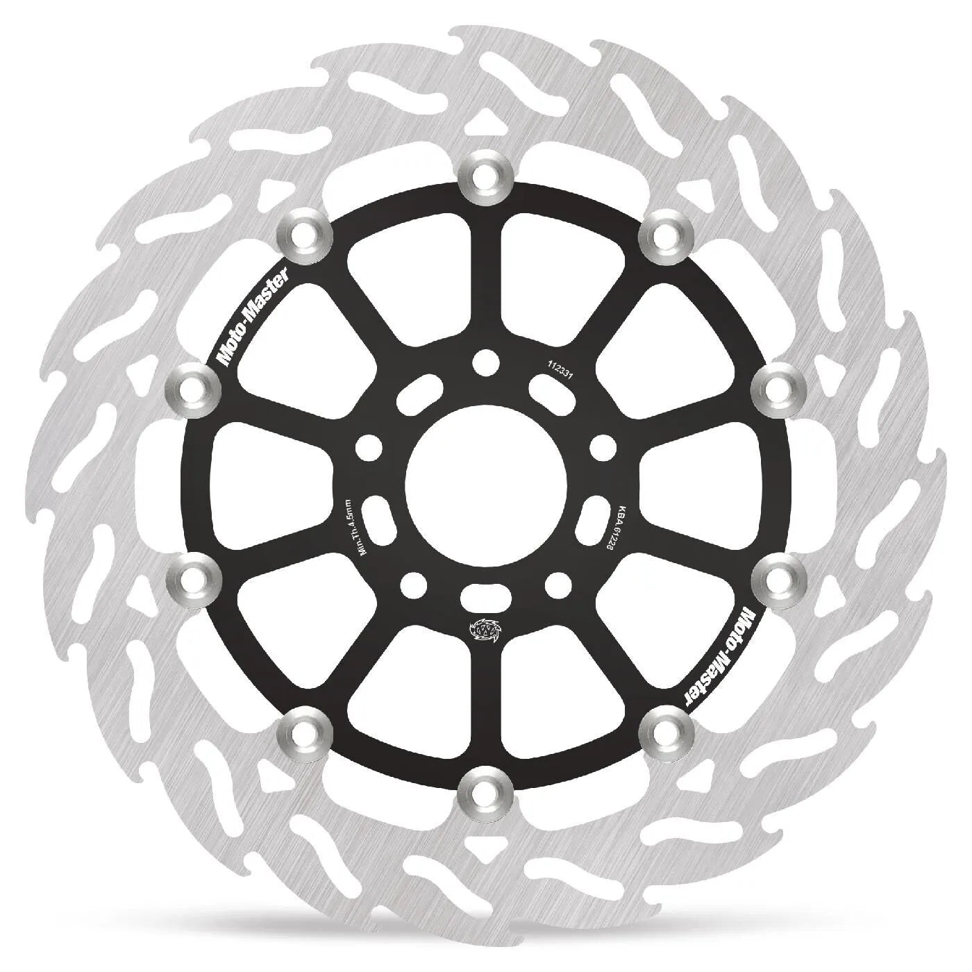 Moto-master Flame Series Floating Brake Rotor - Front