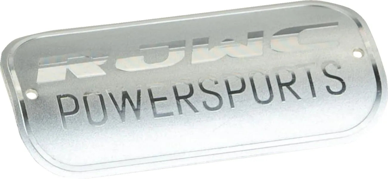 Rjwc Powersports Mud Edition Logo Plate