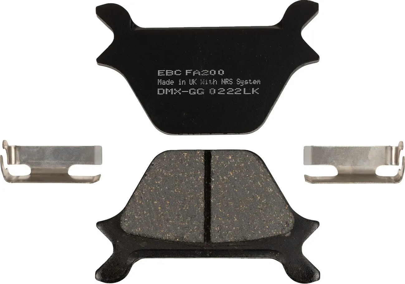 Ebc Fa200 Organic Brake Pads For Harley-davidson/buell - Rear