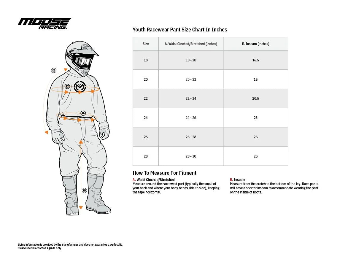 Moose Offroad Youth Qualifier Pants - Black/Purple/White
