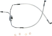 Magnum Shielding Front Lower Brake Line Kit - Dual Disc