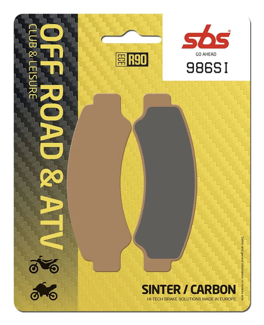 Sbs Si Offroad Sintered Brake Pads - Front