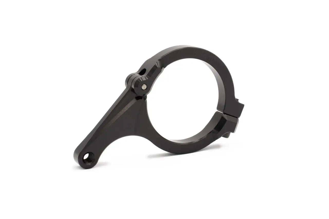 GILLES TOOLING Steering Damper Clamp Black for Ducati Panigale